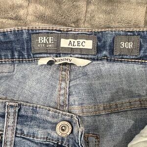 BKE Alec Women's Light Blue Skinny Jeans